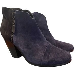 rag & bone Blue and Black Ankle Boots